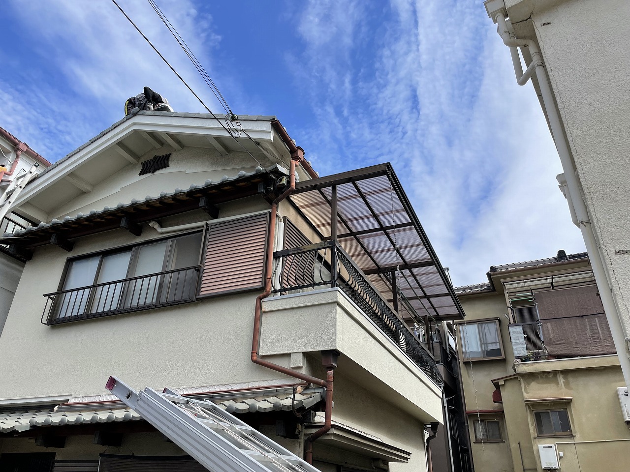 門真市ポリカ波板張替