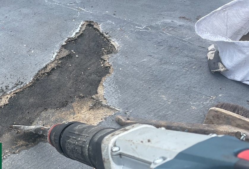 守口市屋上土間是正