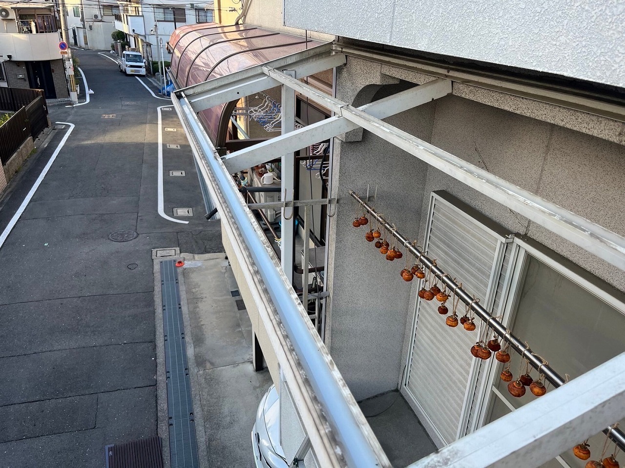 門真市アルミフレーム掃除