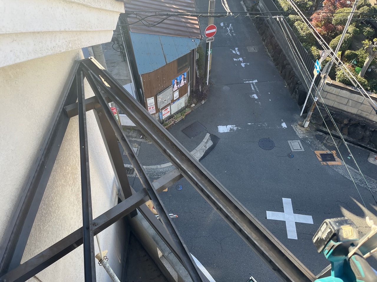 守口市高所波板工事