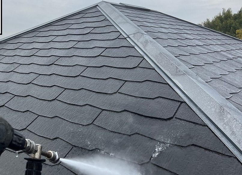 小野市屋根高圧洗浄