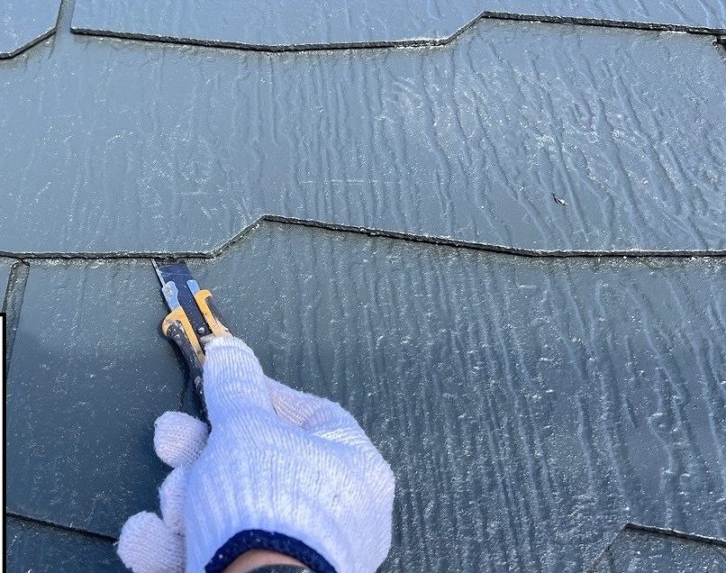 小野市屋根塗装縁切り