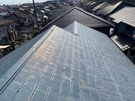 カラーベスト雨染み