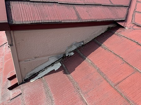 ドーマサイディング剥離