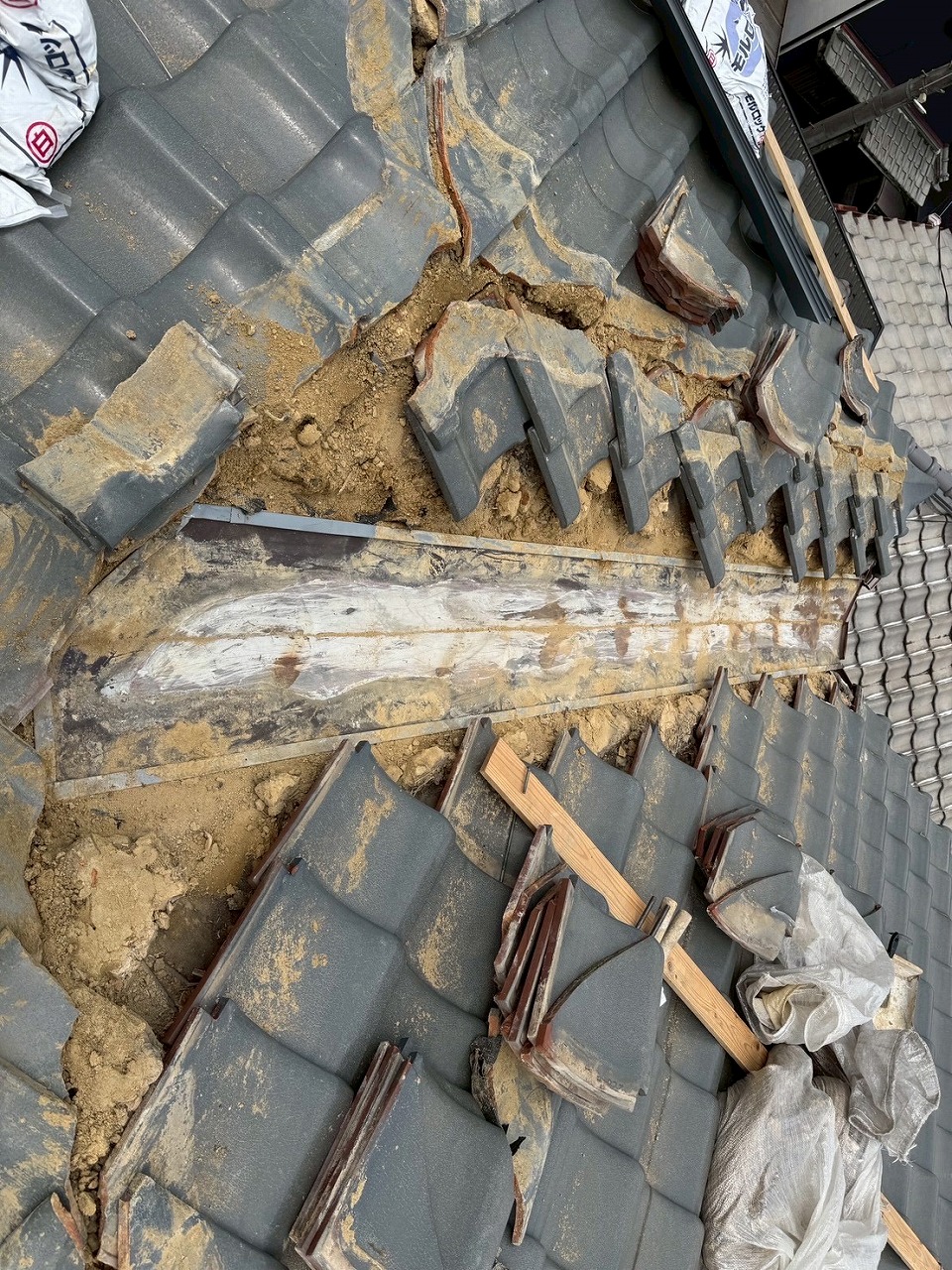 谷際解体　交野市