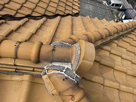 棟の取り合い部分