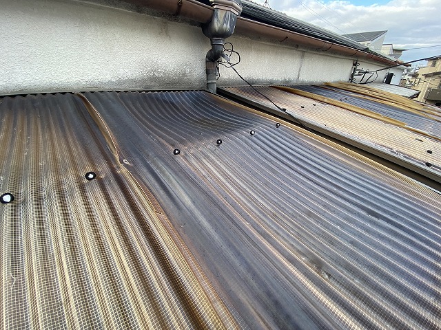 波板ひずみ　門真市