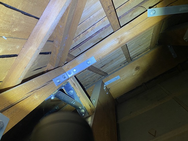 屋根下地　枚方市