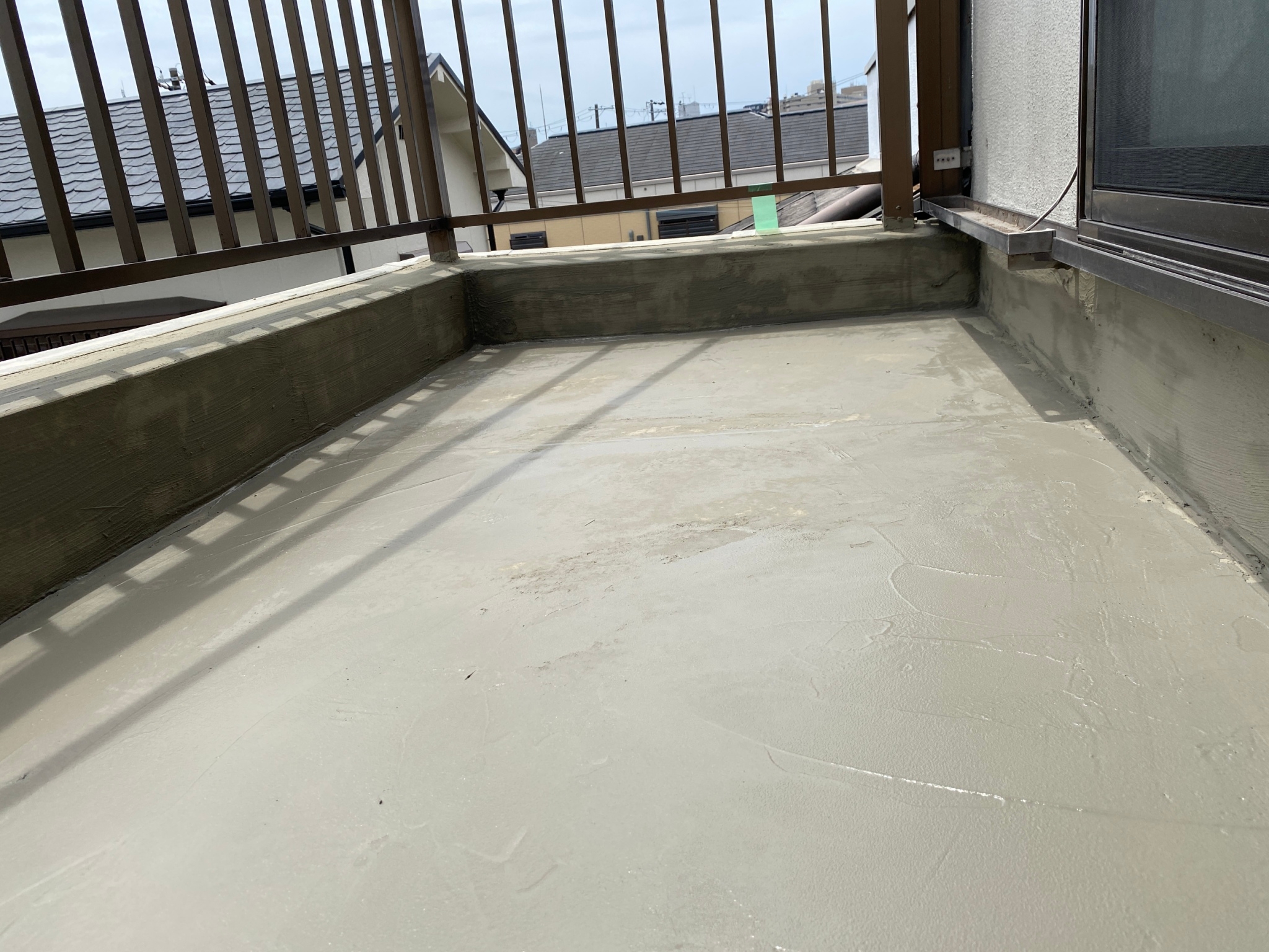 下地処理をしました。