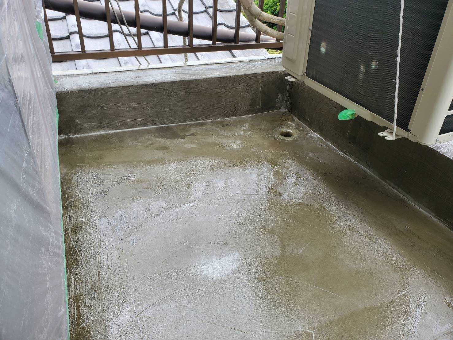 FRP防水を行いました。