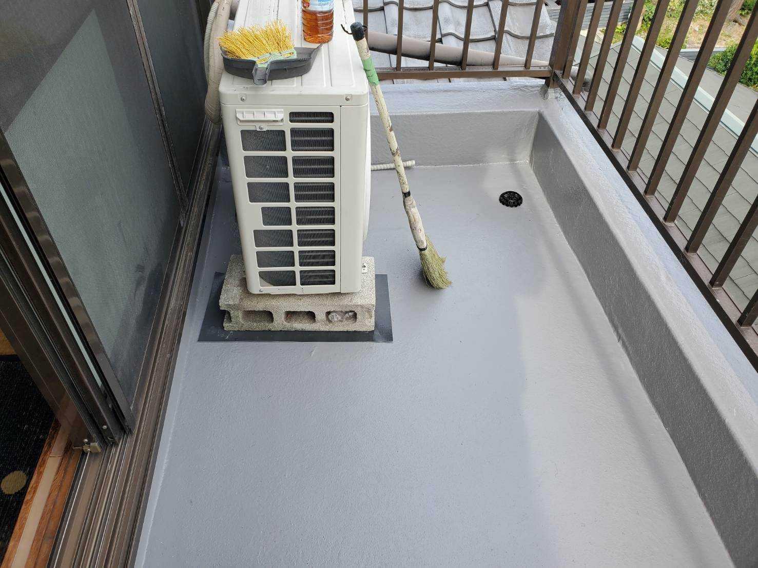 FRP防水完了です。