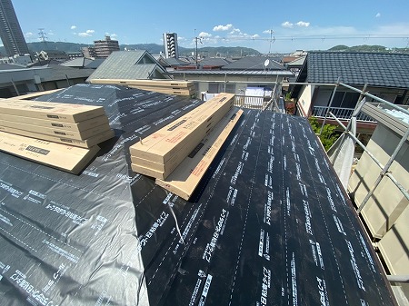 枚方市スーパーガルテクト工事