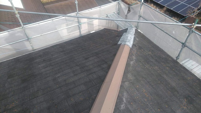 名張市　棟板金　台風被害