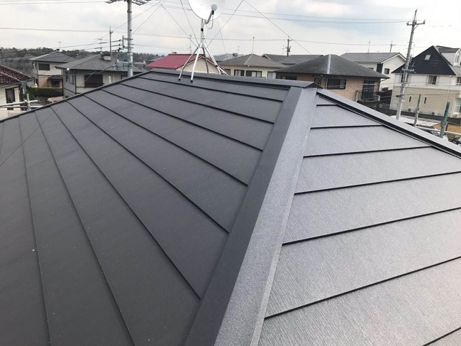 名張市　屋根葺き替え　完工