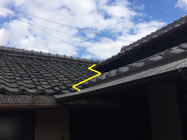 庭側から見た改修前