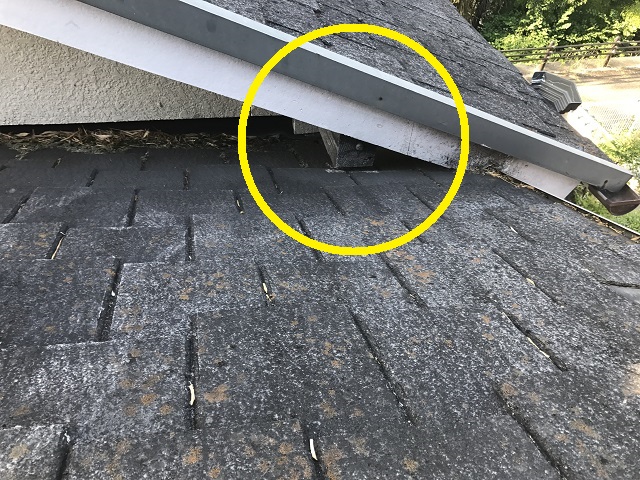 伊賀市　増築部　屋根