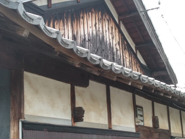 雨どい金具撤去