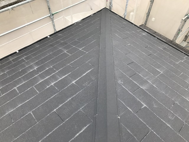 名張市カラーベスト棟包