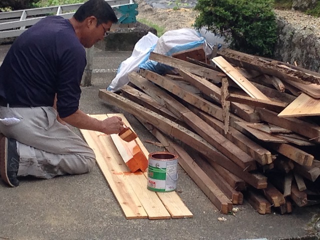 伊賀市 屋根修理 部品作り