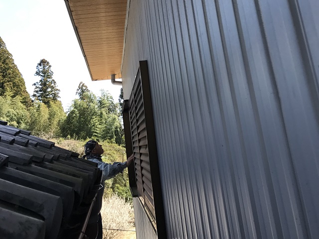 外壁　上塗り