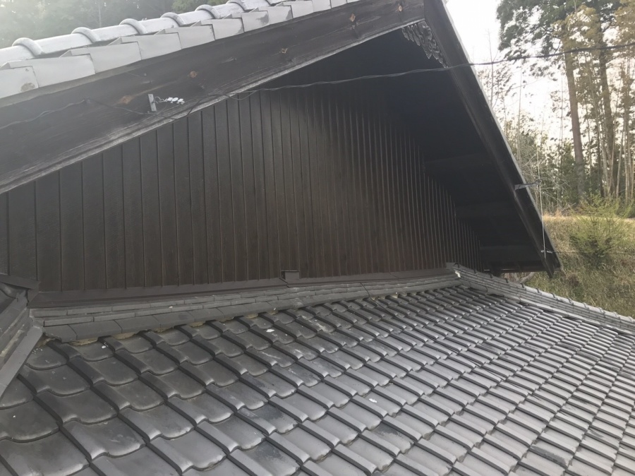 トタン工事　完成