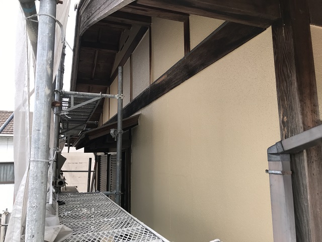 伊賀市　塗り替えリフォーム　乾燥中