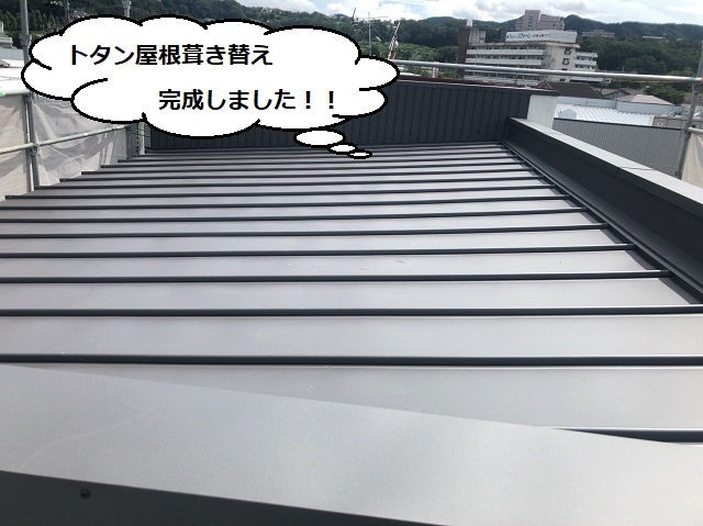 瓦棒 葺き替え タフロック