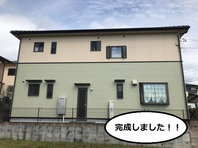 外壁_目地　塗装