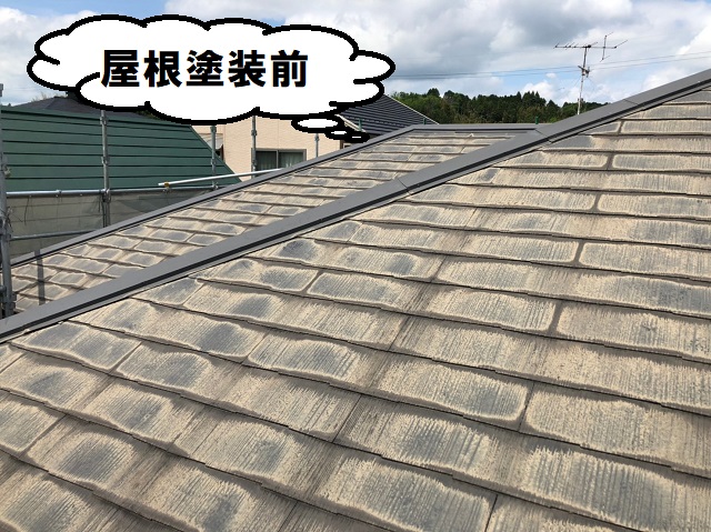 屋根 塗装前