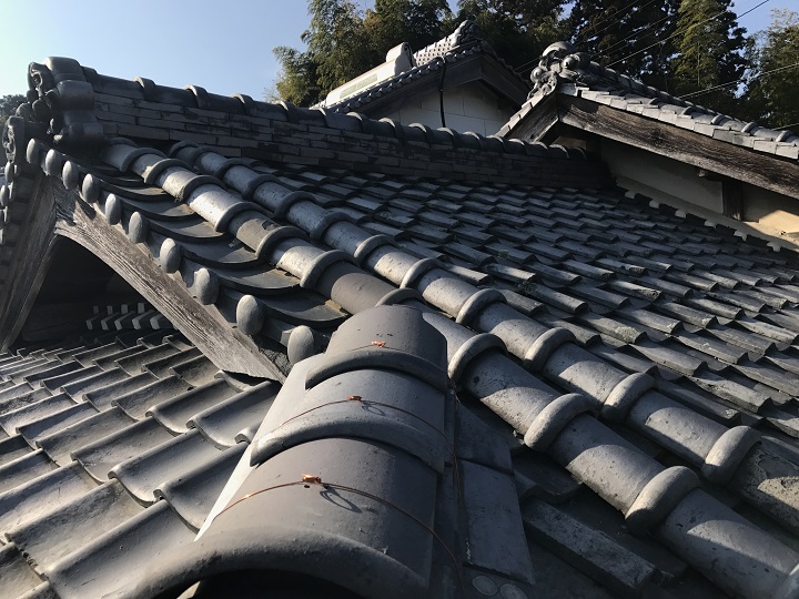 伊賀市　隅　葺き直し後