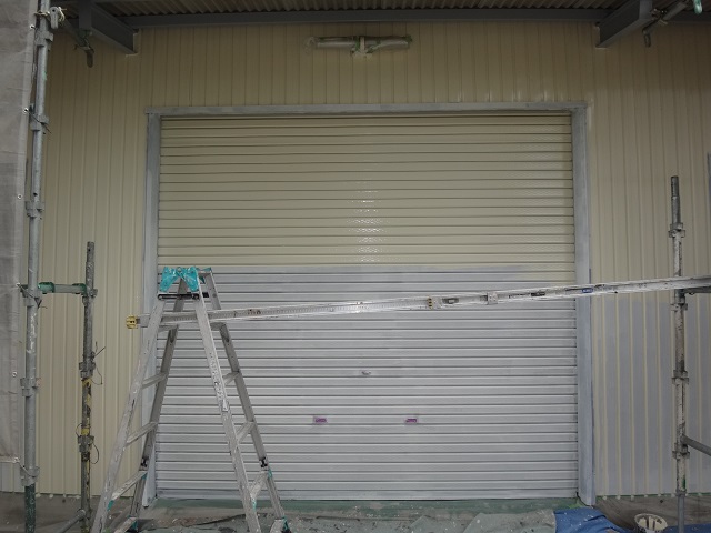 伊賀市　外壁塗装　工場