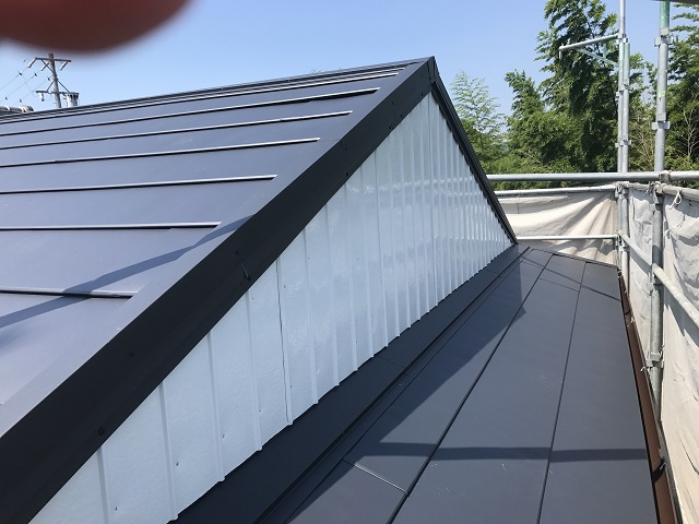 伊賀市　増築部　通り側　完工