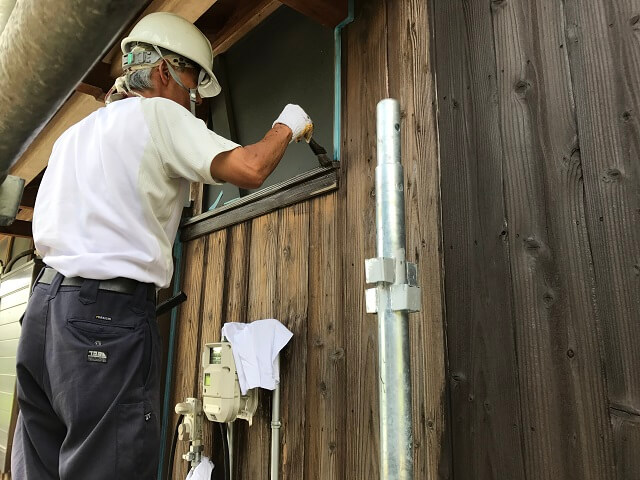 伊賀市 木材保護塗料 ノンロット