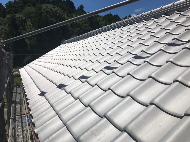 葺き替え　完成