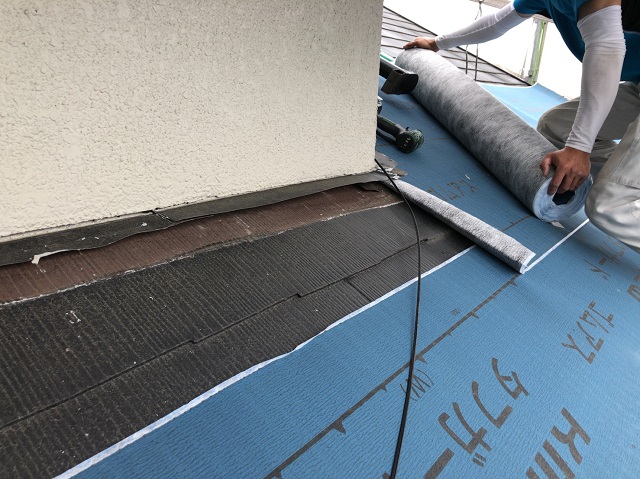 下屋　ルーフィング