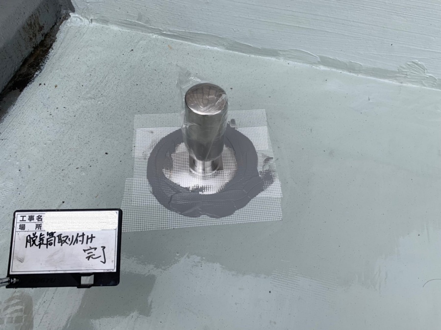 建物の通気を取るために設置します