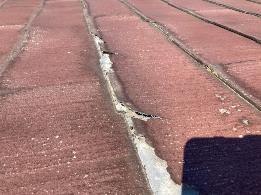 こちらはパミールという屋根材ですね