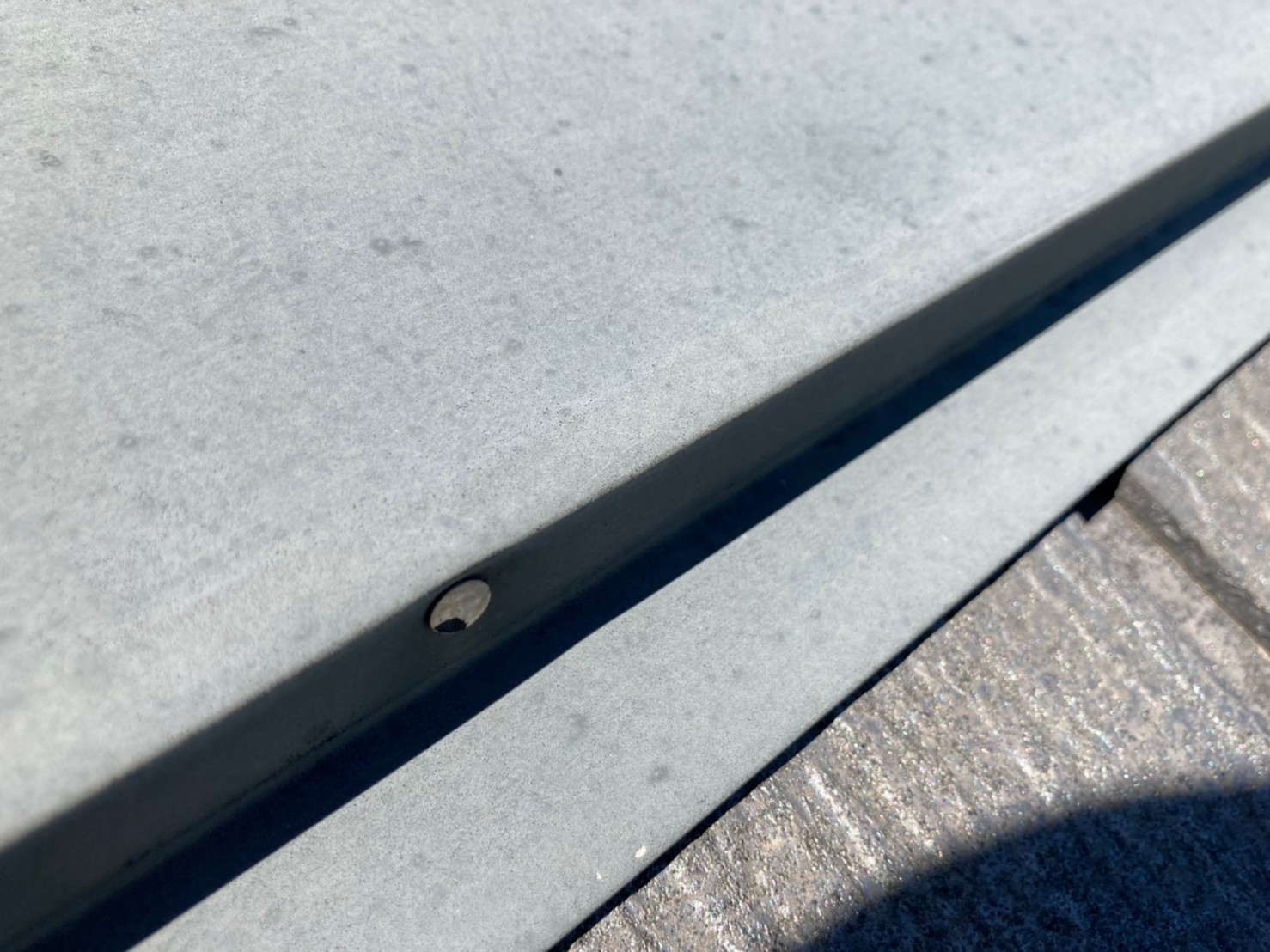 屋根点検　棟板金