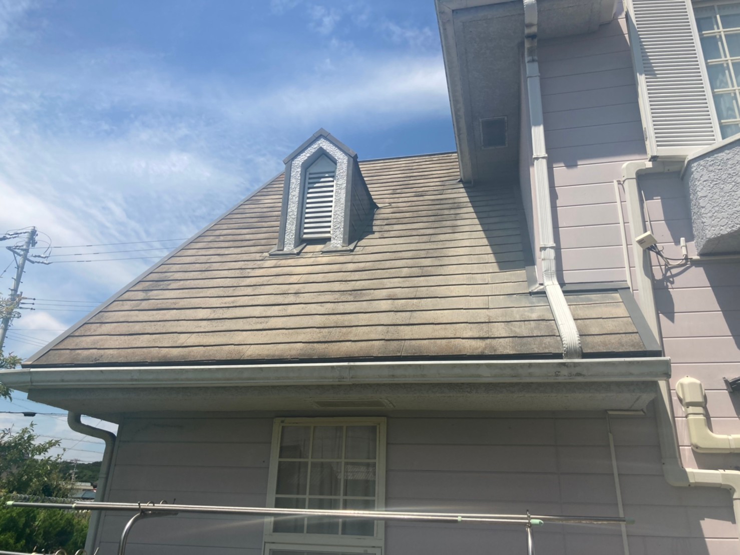 外壁点検　屋根