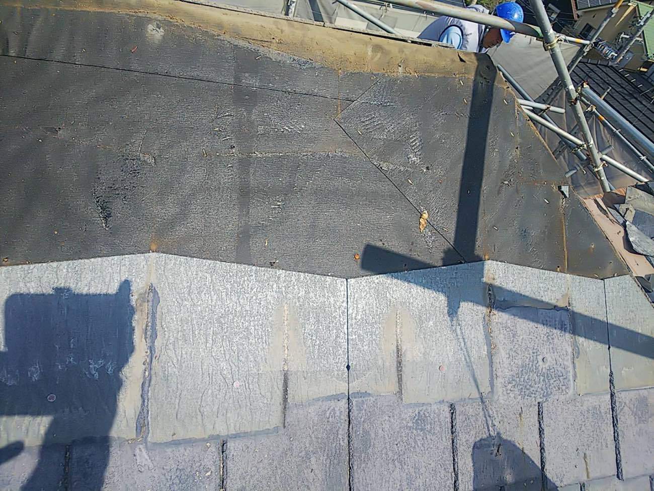 屋根材自体も劣化は進行しています