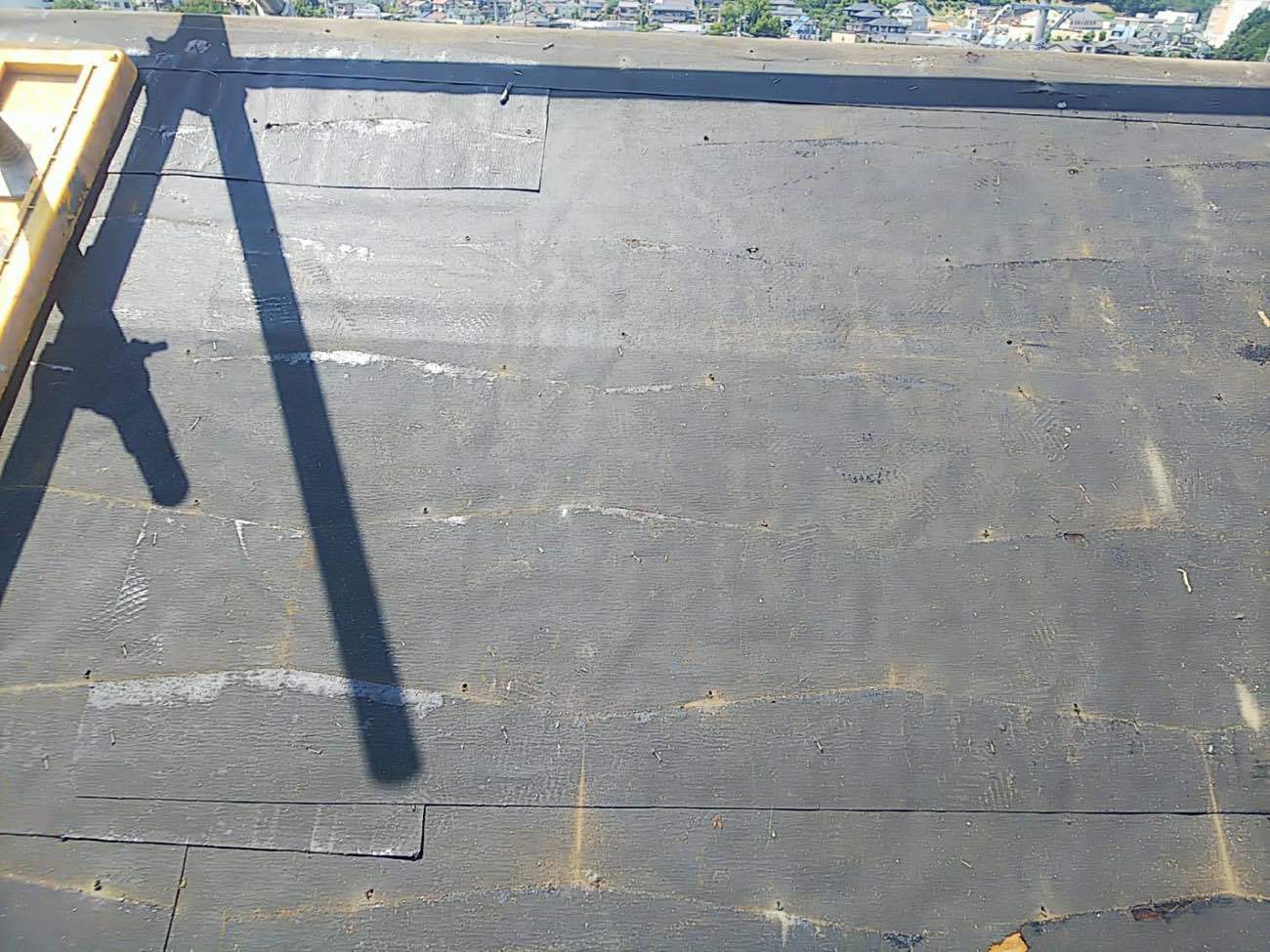 一面黒の防水シート