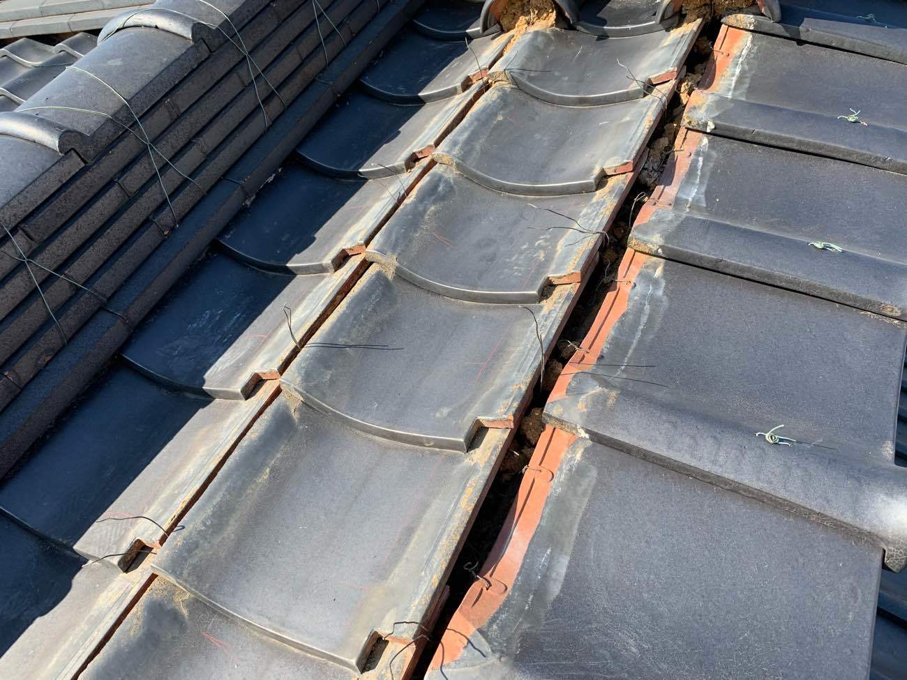 中の土を撤去するとこのような形に