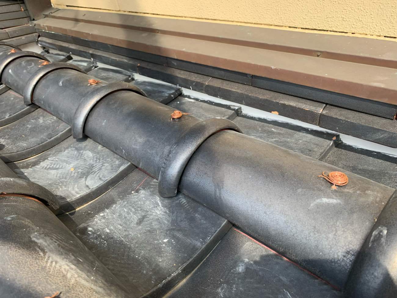 今回は番線も交換したので飛散する可能性はありませんね