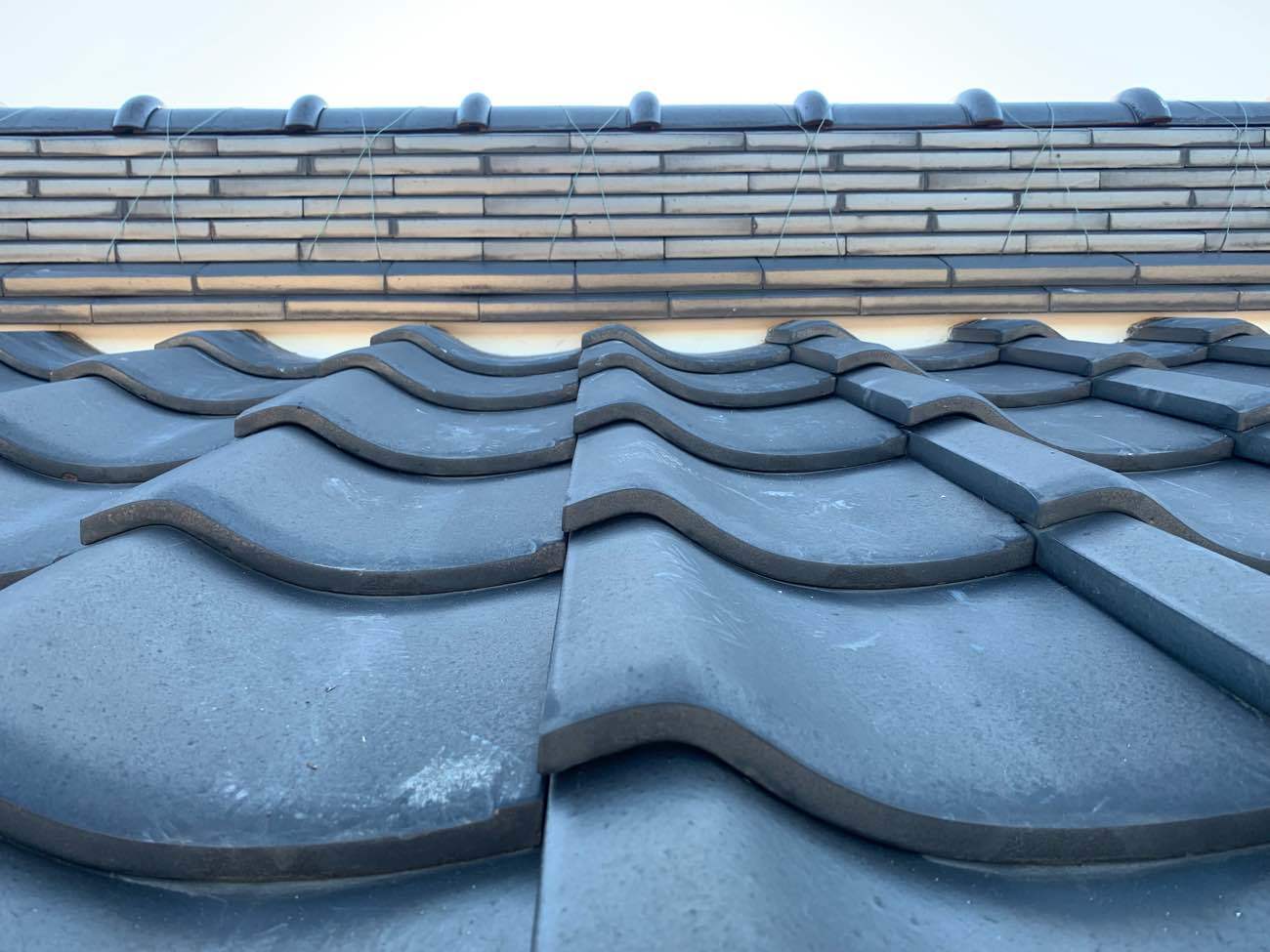 塗り終わるとここまで綺麗に