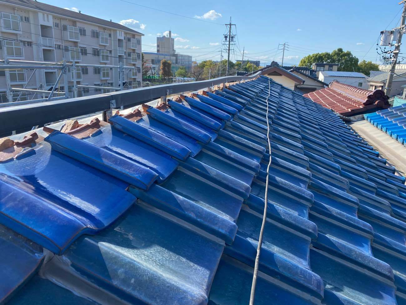 今回は土の変わりに強力棟を使用します