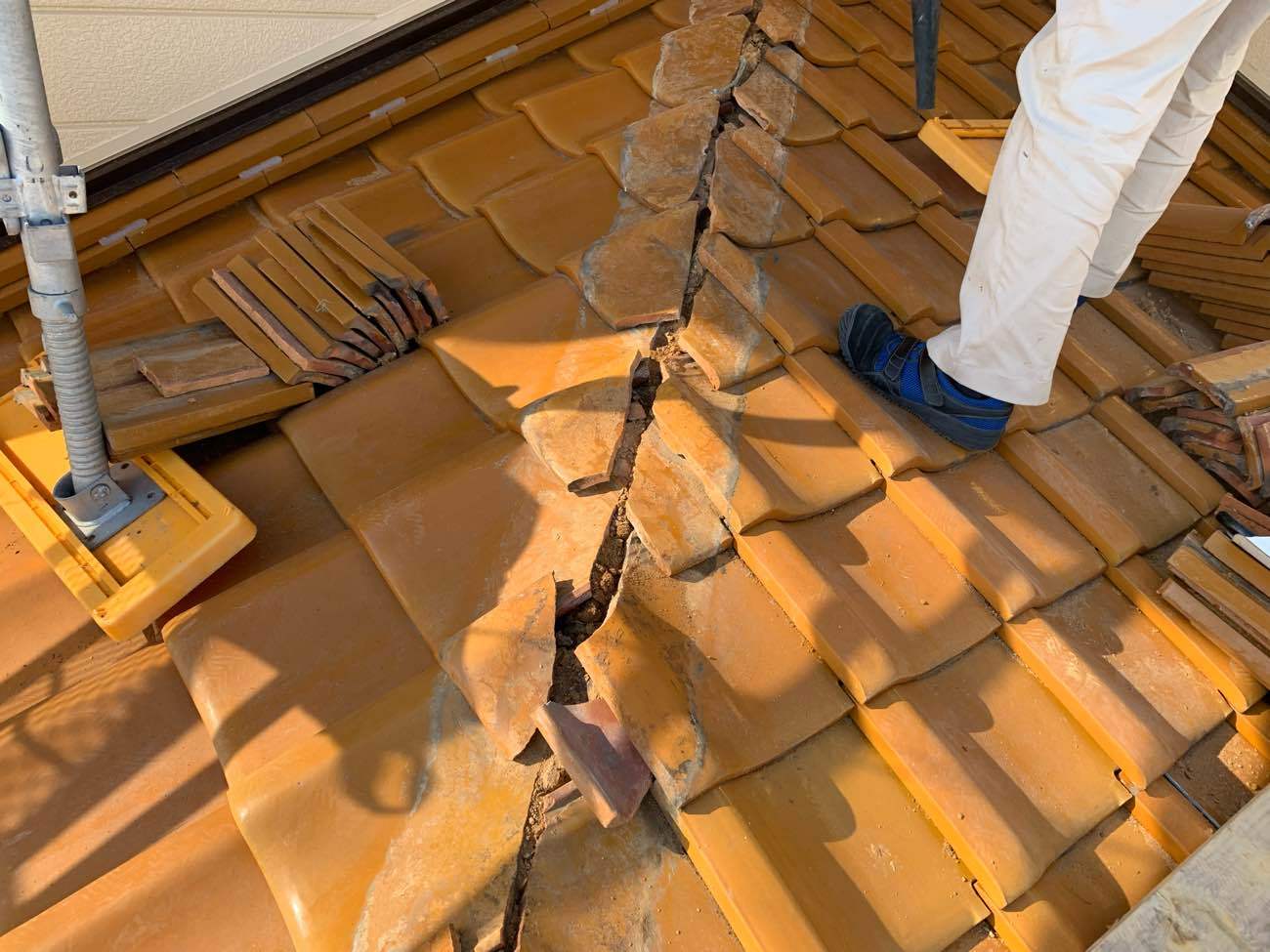 昔の家なので、切り口が甘い部分もありますね