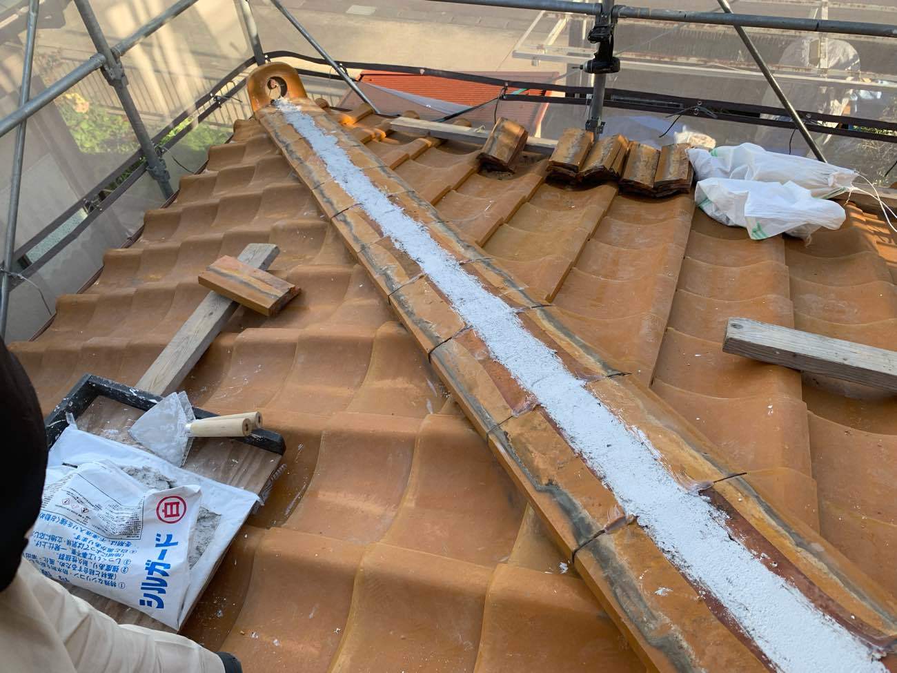 新しく積み直していきます