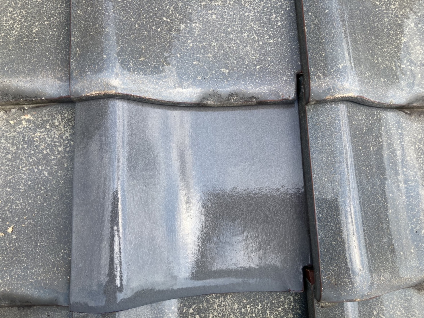 瓦差し替え　施工後　2