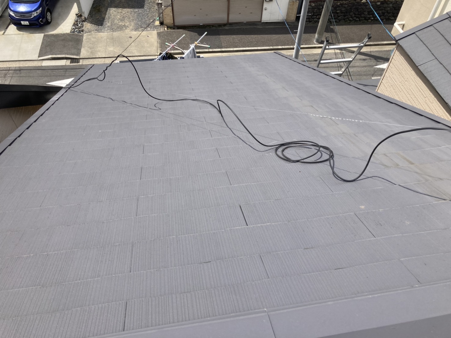 スレート屋根　全体　3