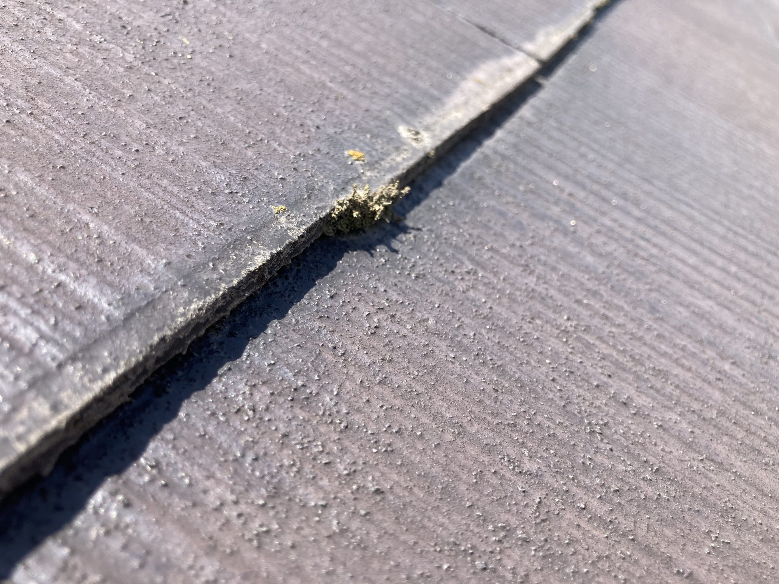 スレート屋根　屋根材